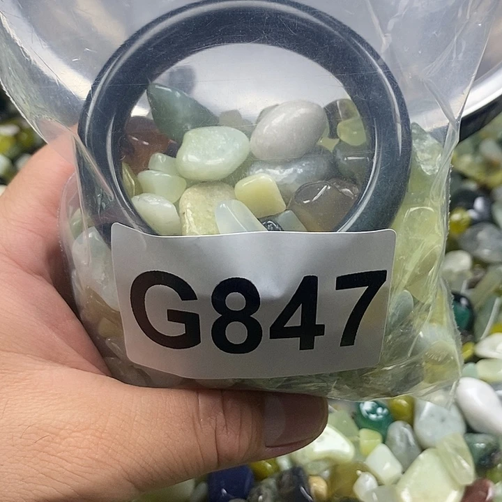 未镶嵌蛇纹石玉鱼缸石