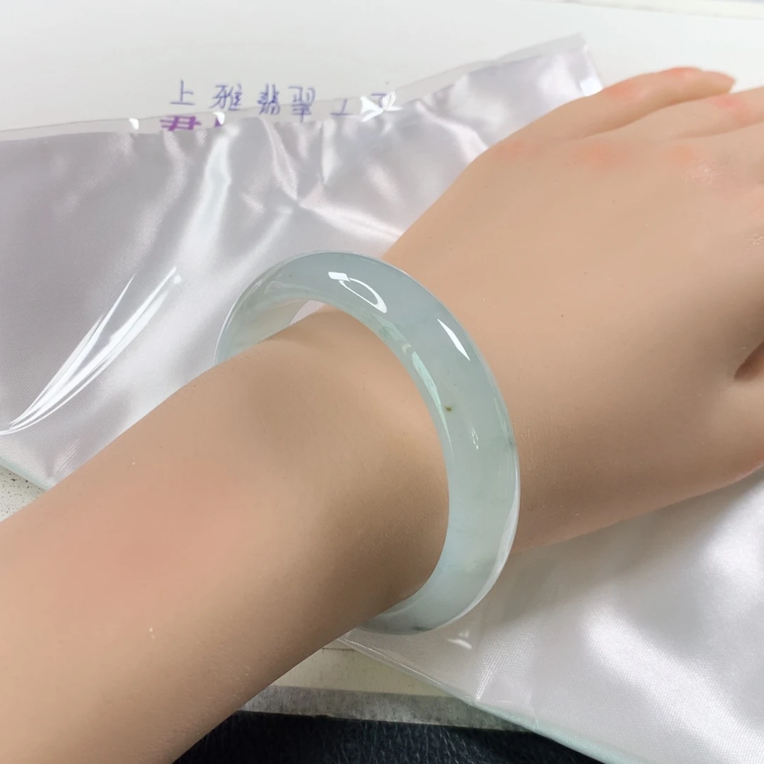 未镶嵌手镯翡翠 正圈②⑧③小圈捡漏