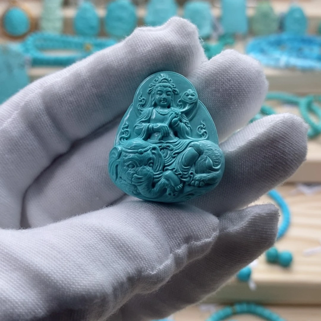 绿松石珠宝奇石未镶嵌