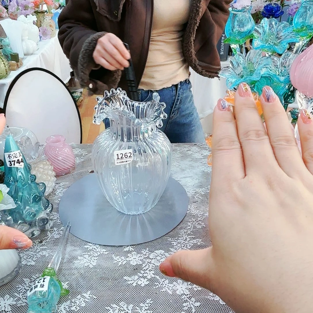 福利不退不换琉璃花瓶艺术品