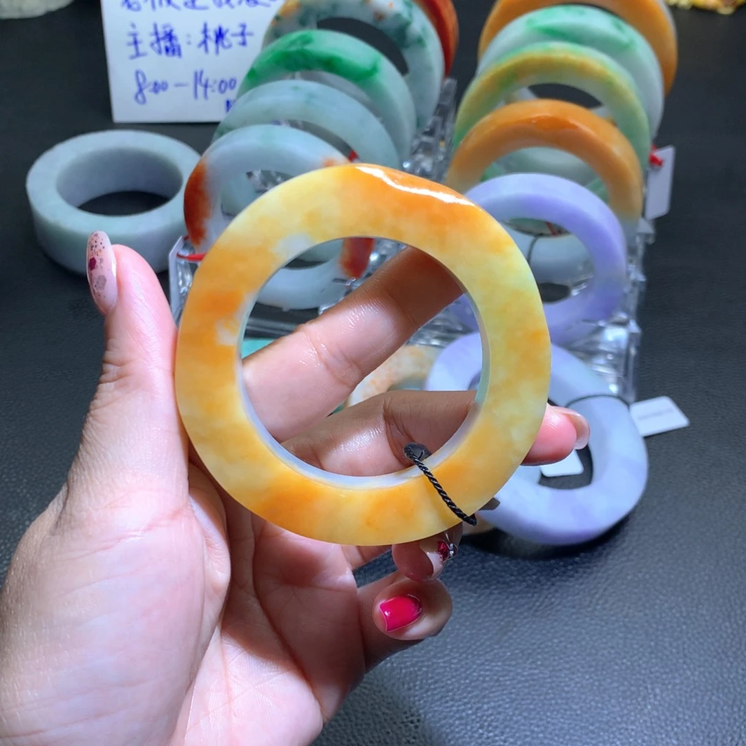 未镶嵌55定制翡翠幸**乐