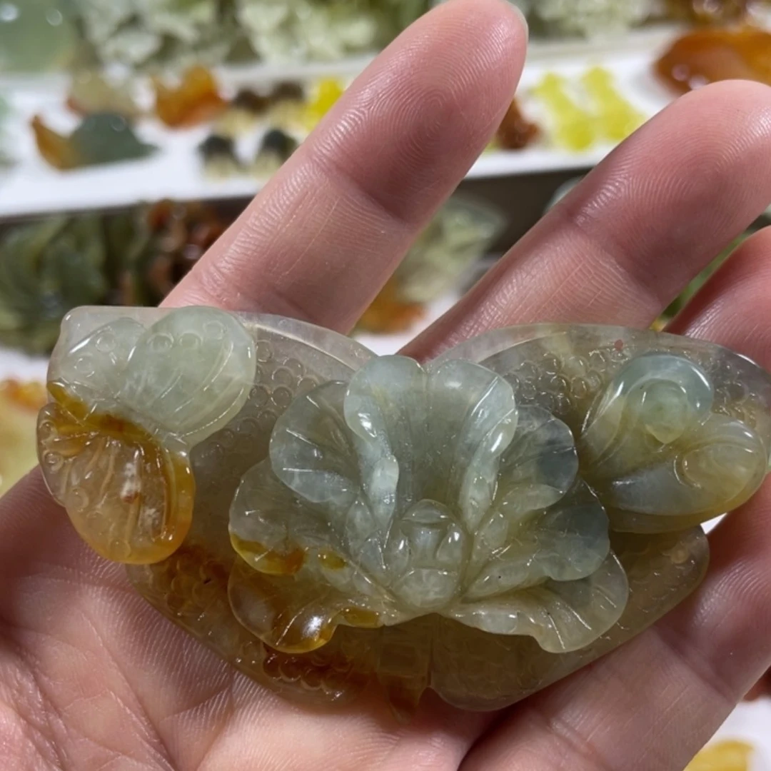 【闪购商品】未镶嵌蛇纹石玉颈饰