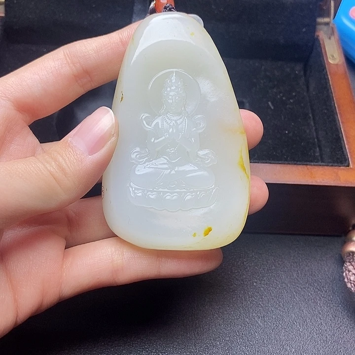 和田玉挂件未镶嵌N