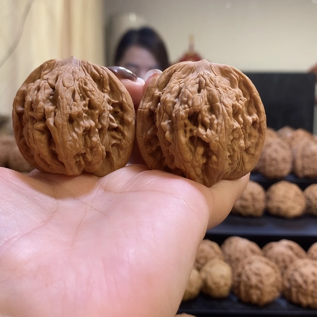 把件文玩核桃44歪麦虎