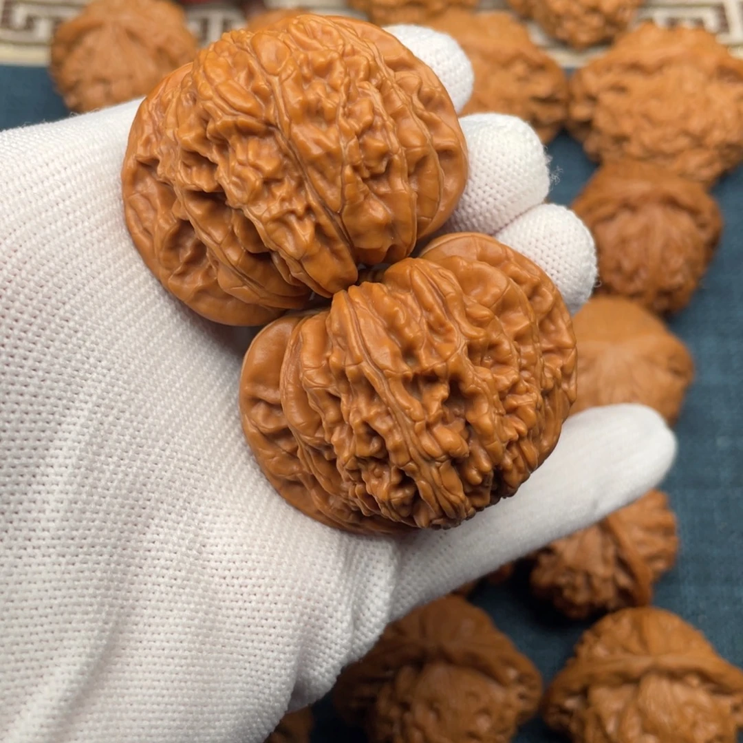 文玩核桃把件46平谷楼