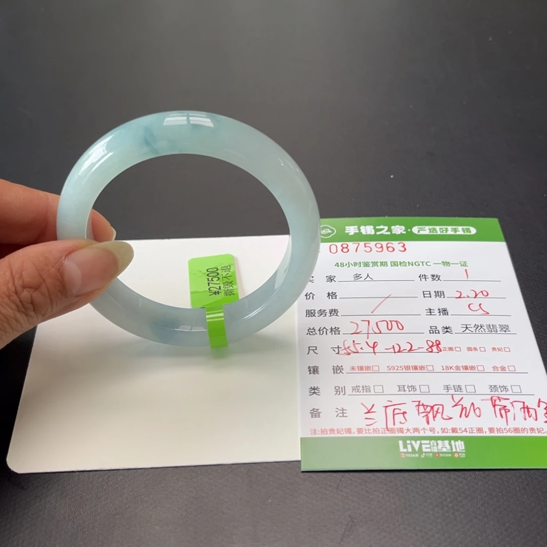 翡翠手镯未镶嵌多人