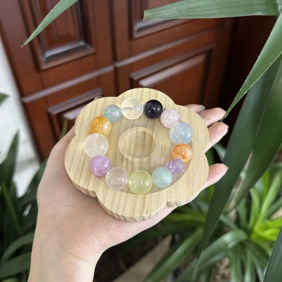 木兮手作*缤纷水果多宝手串