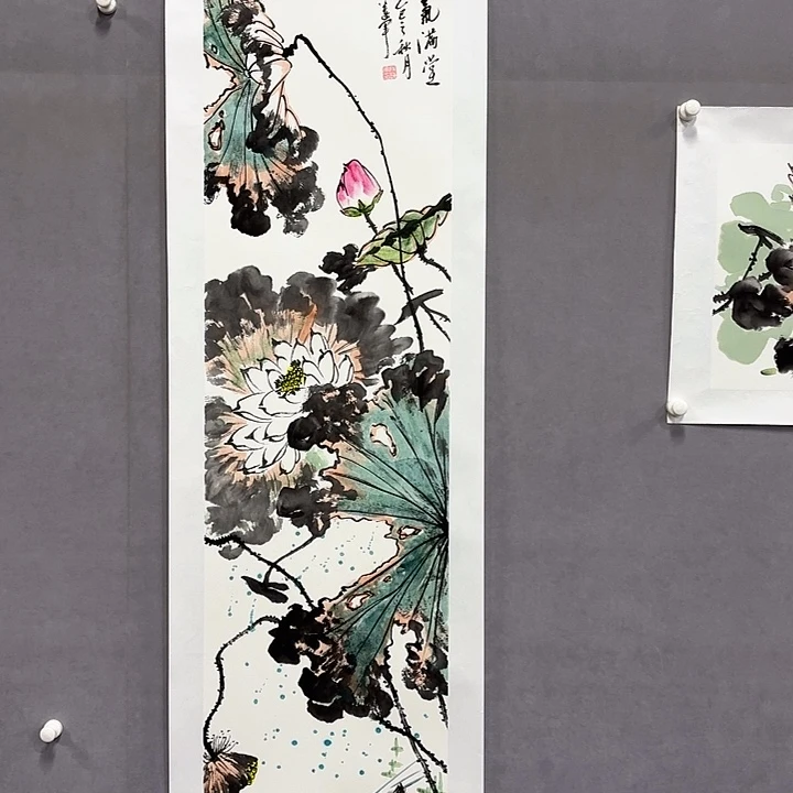国画亲笔手绘放心去藏