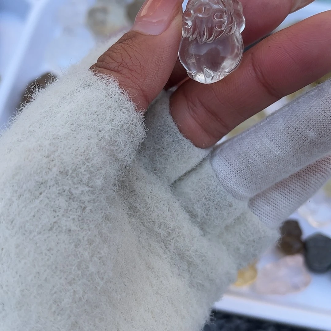 水晶手链未镶嵌洋****墙蓝针貔貅