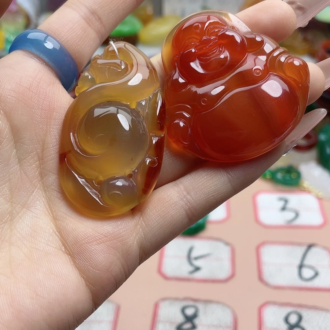 玛瑙/玉髓颈饰合金清****店