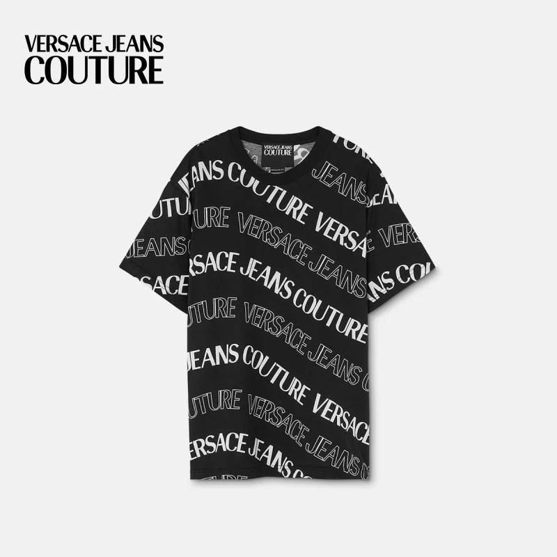 VERSACE JEANS COUTURE 男士Logo T恤