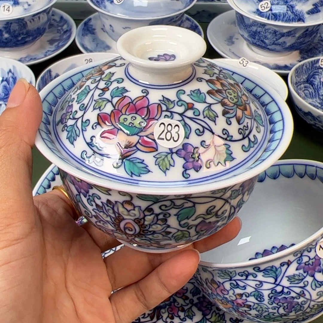 木木景德镇纯手工纯手绘茶具283