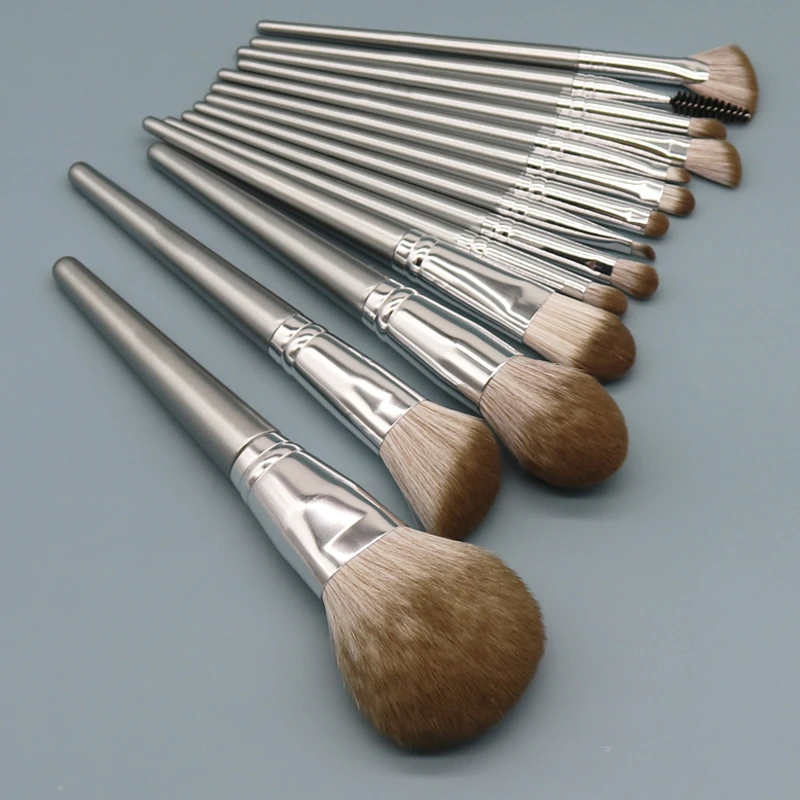 【全套14支】化妆刷收纳桶套装初学者超软套刷便携学生化妆师专用