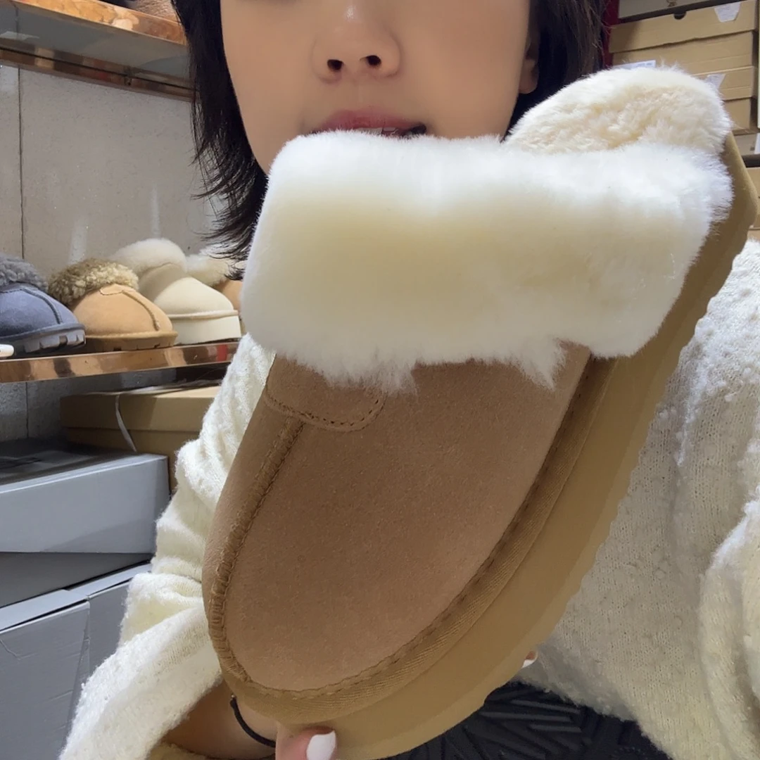 36码圈口毛半拖棉