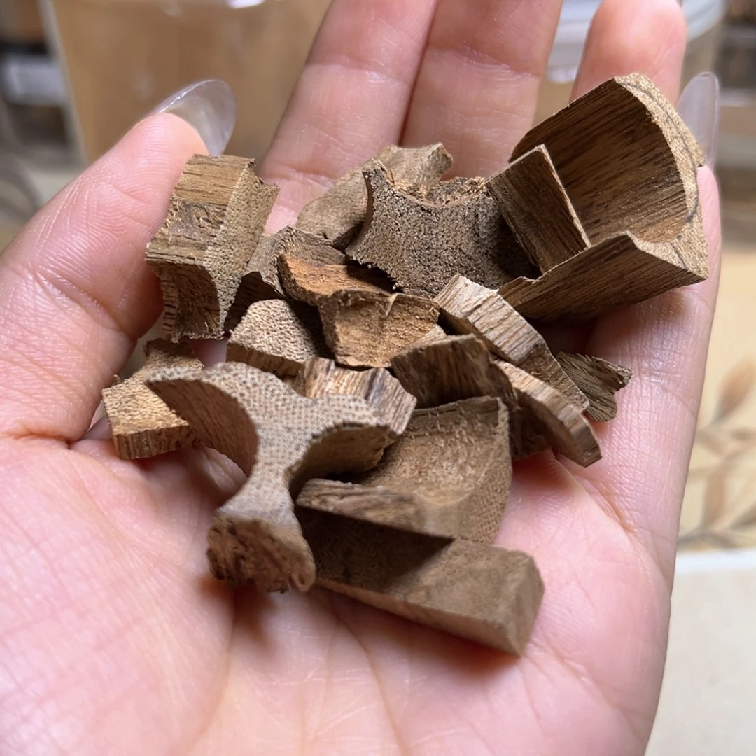 香榧木柬埔寨车珠碎料6克