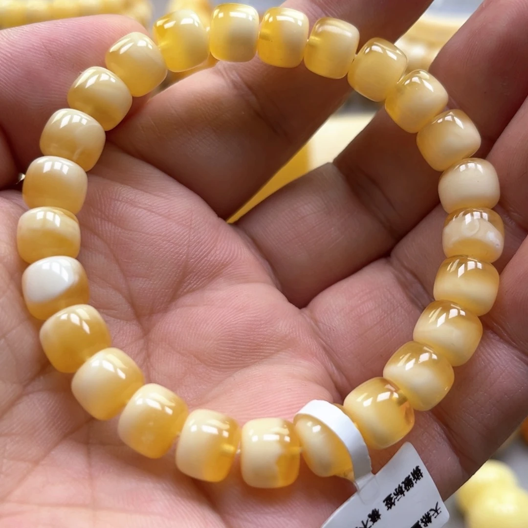 琥珀手链未镶嵌手串