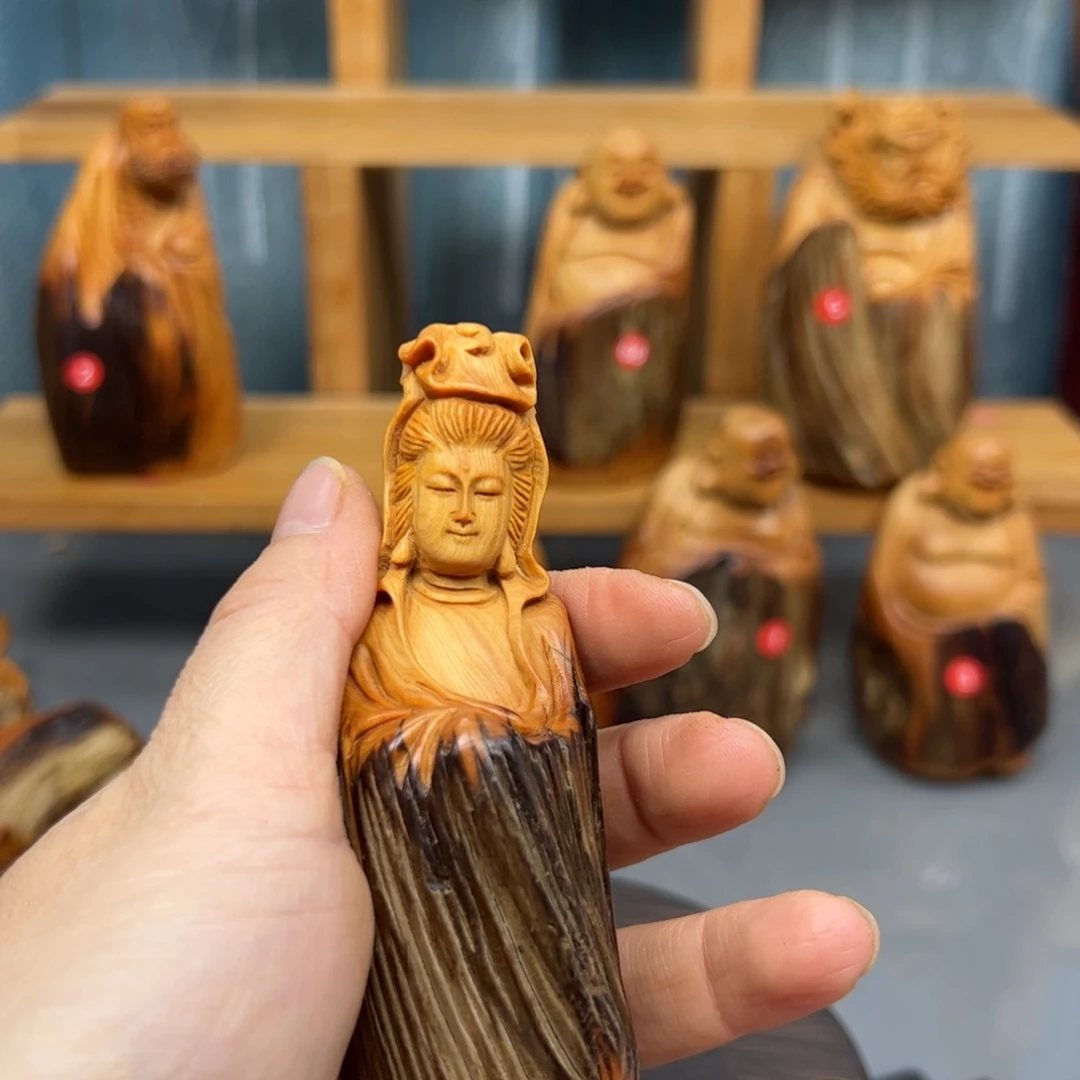 用***9柏木崖柏木摆件手把件，