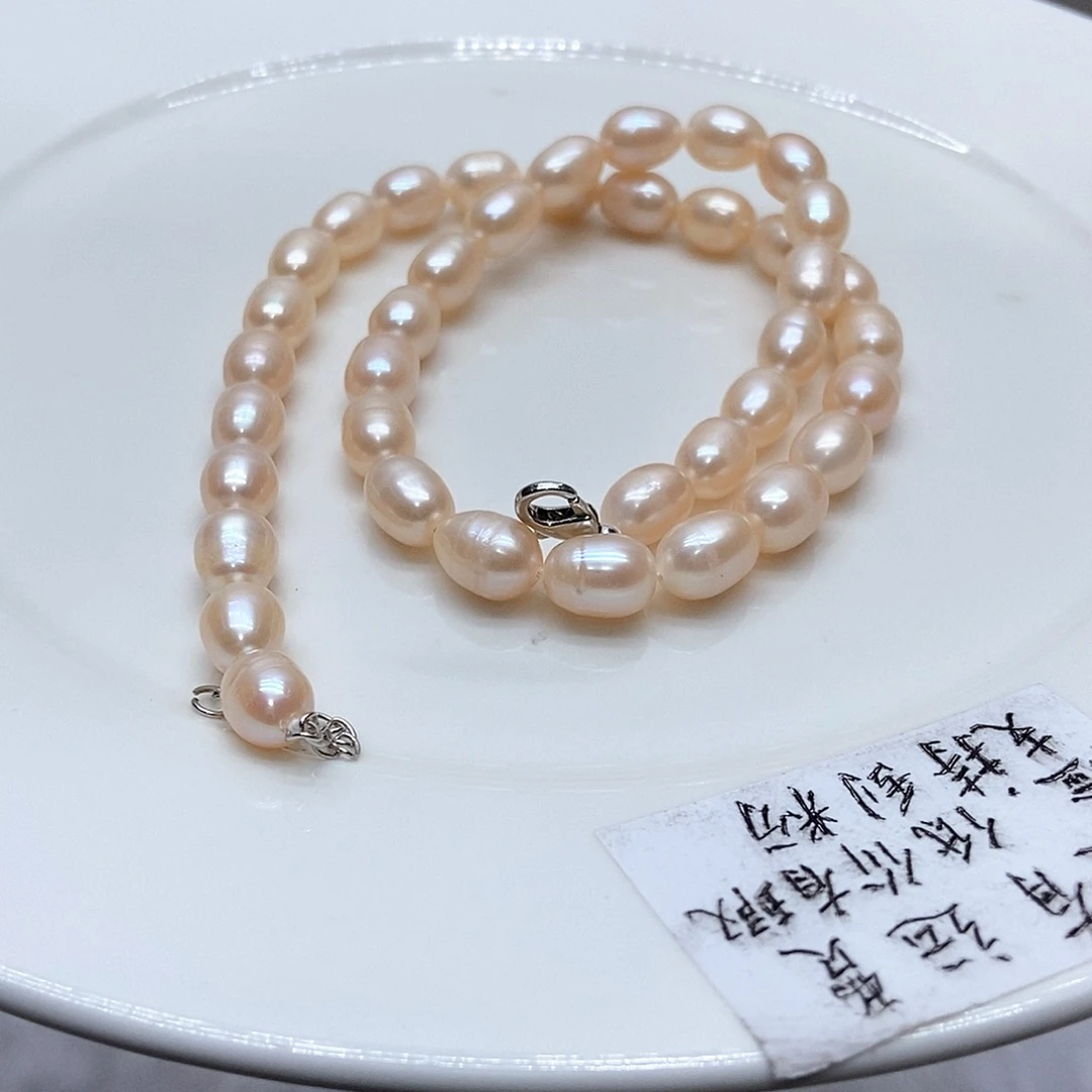 淡水珍珠颈饰合金