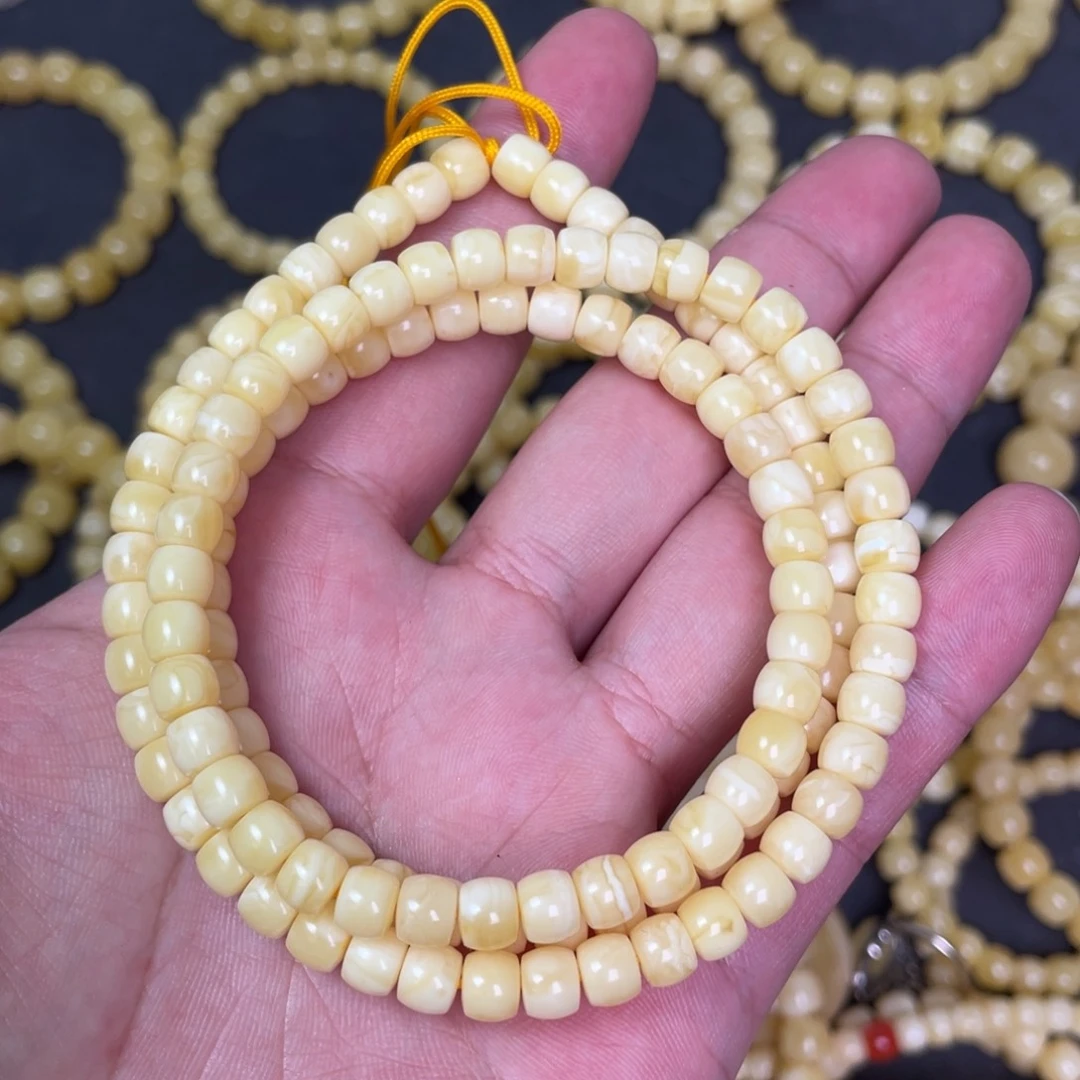 蜜蜡未镶嵌裸石蜜蜡佛珠6.3mm