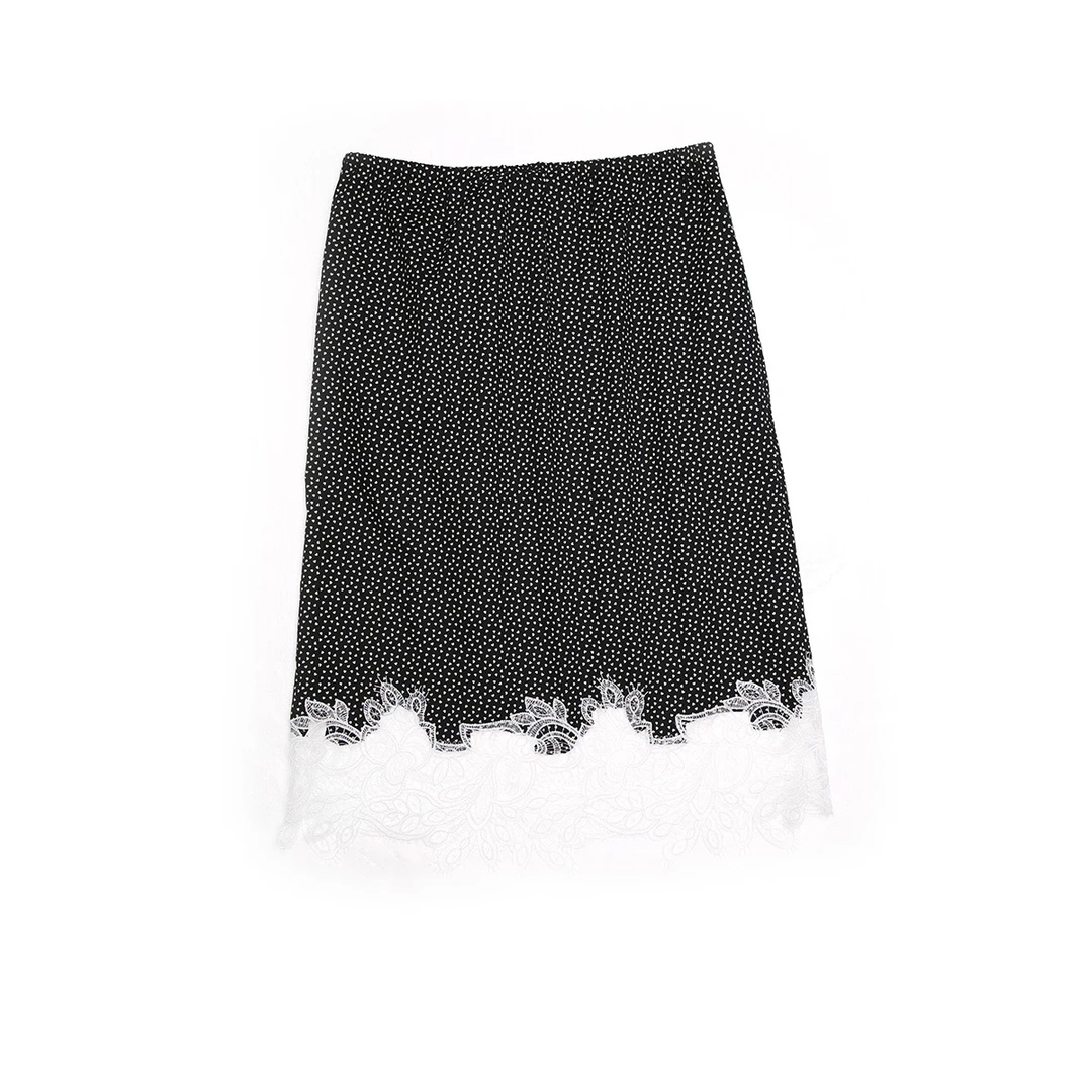 COEMES设计师品牌 蕾丝拼接印花半裙DSC买手店 BY5C13016