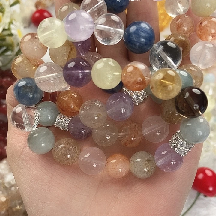 未镶嵌手链水晶多宝