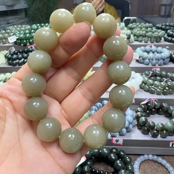 手链未镶嵌和田玉新疆且末糖卡16