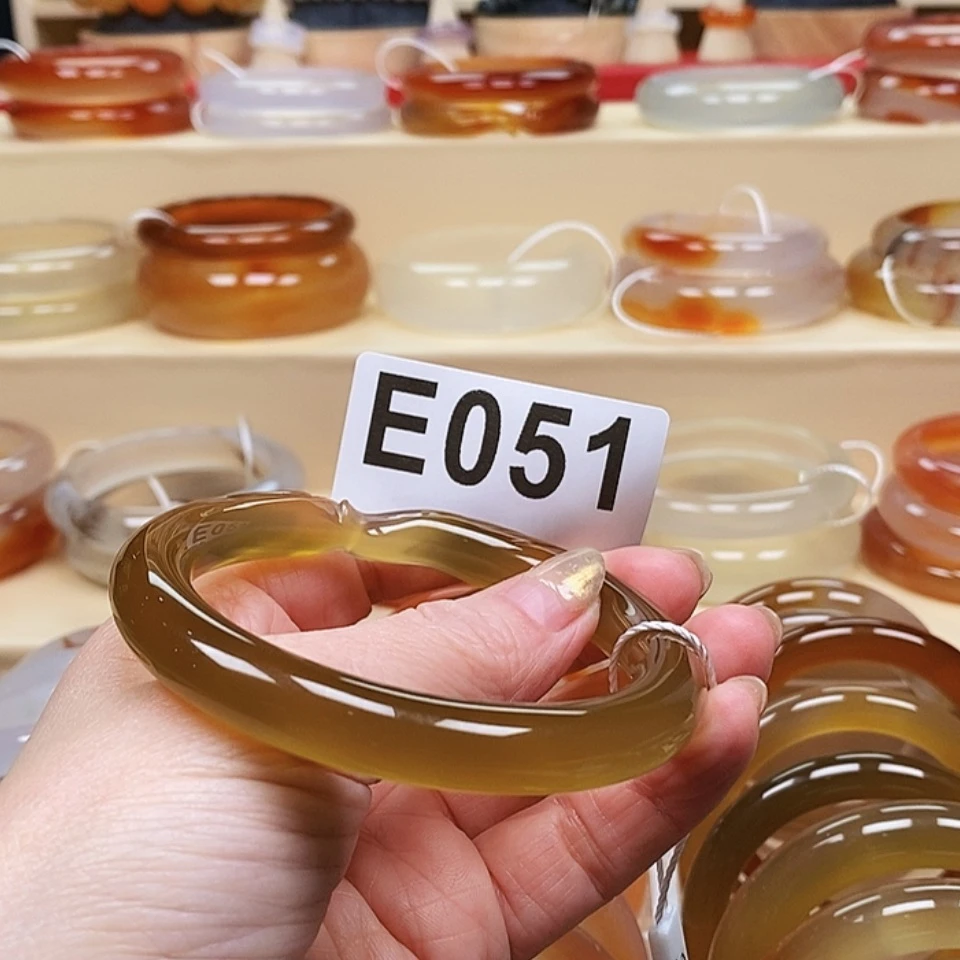 【闪购商品】玛瑙/玉髓手镯未镶嵌湘****6