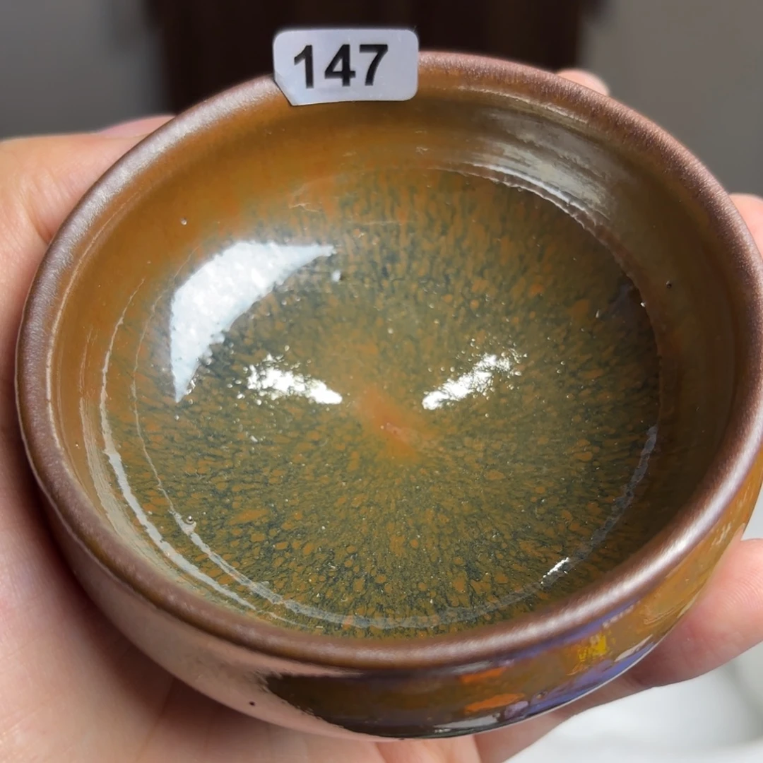 清***荷茶盏清风哥全品建盏主人杯