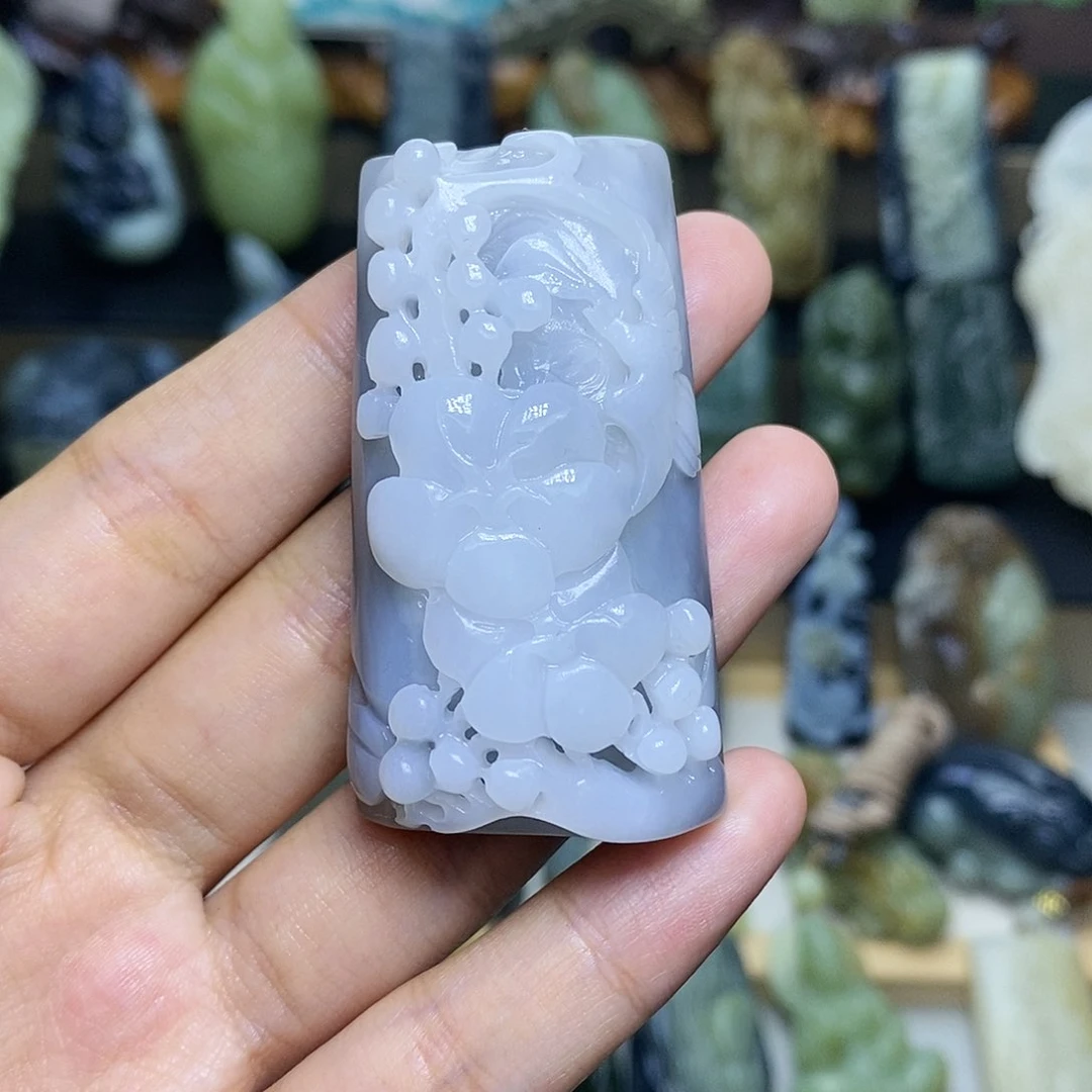【闪购商品】颈饰未镶嵌和田玉7*D