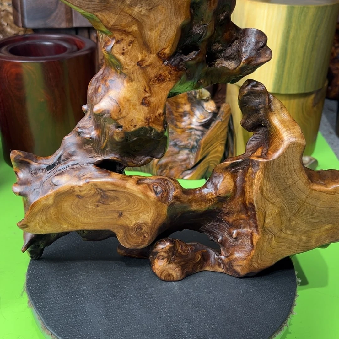 哈***镜大果紫檀（缅甸花梨）