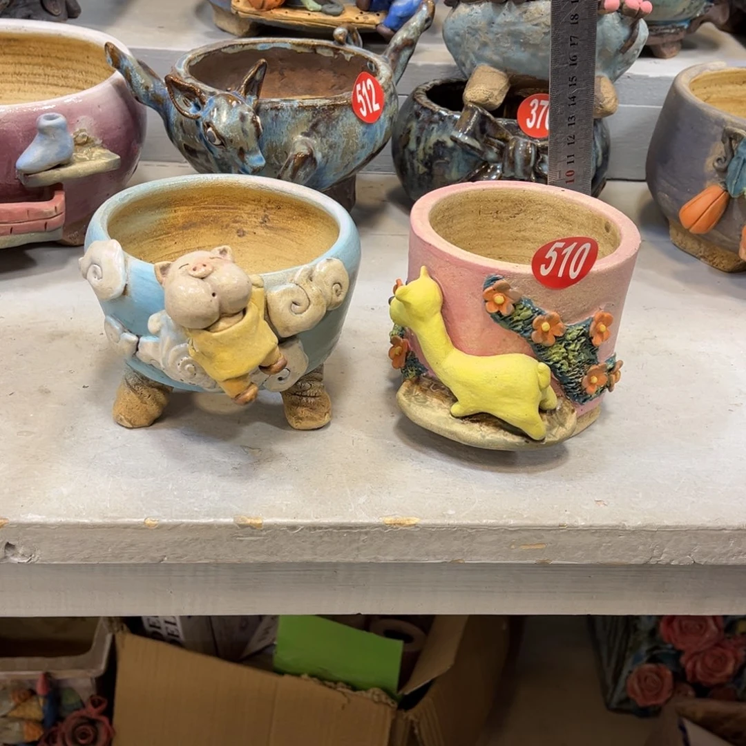 陶瓷微瑕510 号陶然花盆新年福利