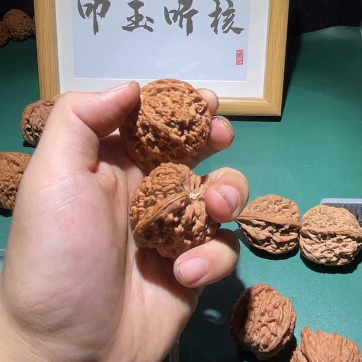 抖***丶文玩核桃吊坠44全品满天星
