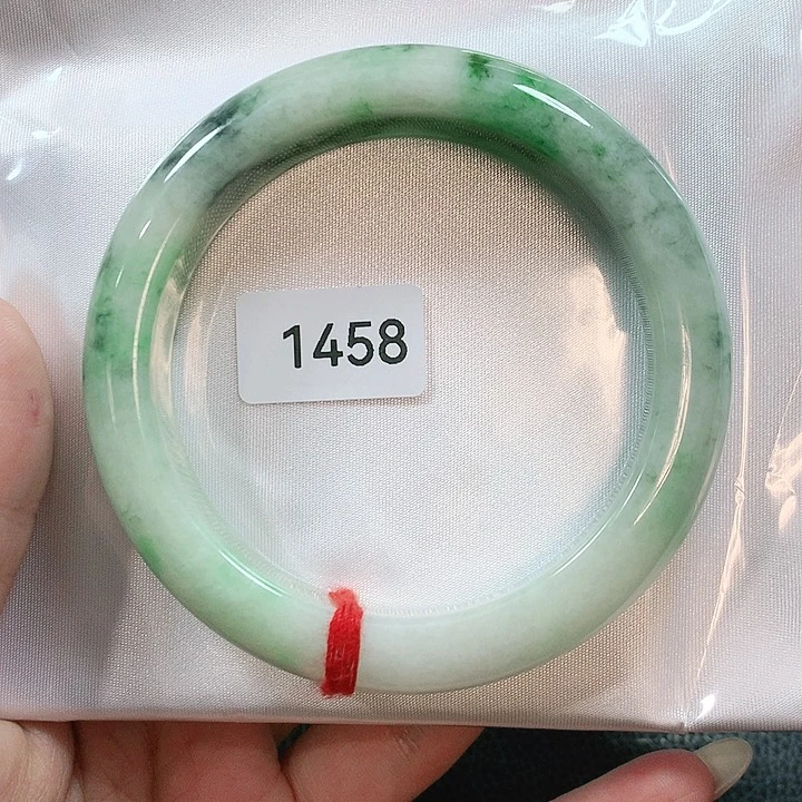 翡翠手镯未镶嵌天然翡翠手镯61