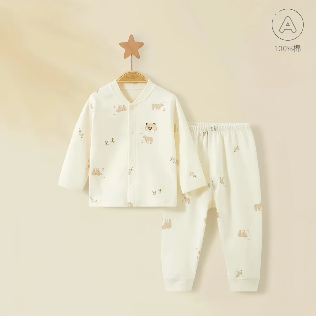 【001-050】婴儿新生儿宝宝分体套装过款