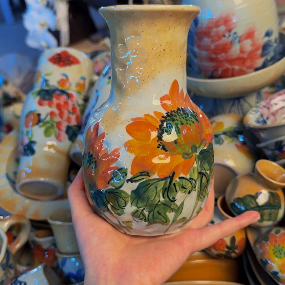 瓷片景德镇陶瓷手工手绘