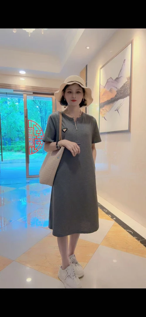 2025年夏季新款女装时尚气质连衣裙高级感漂亮穿搭潮9955