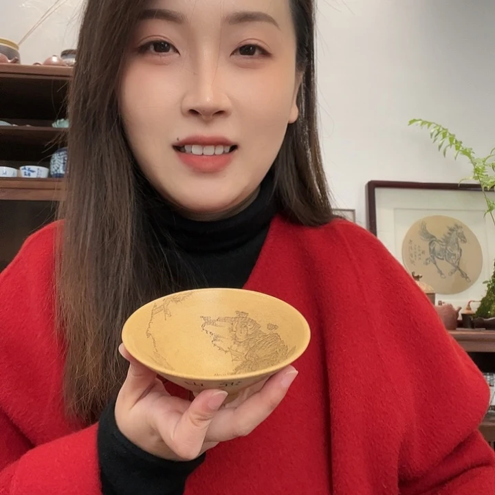 紫砂茶壶?***8斗笠杯，