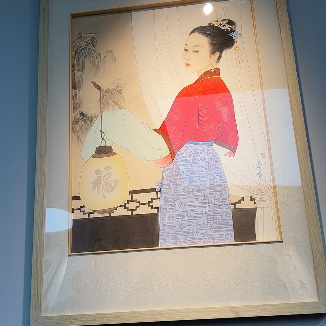 油画书法作品欣赏
