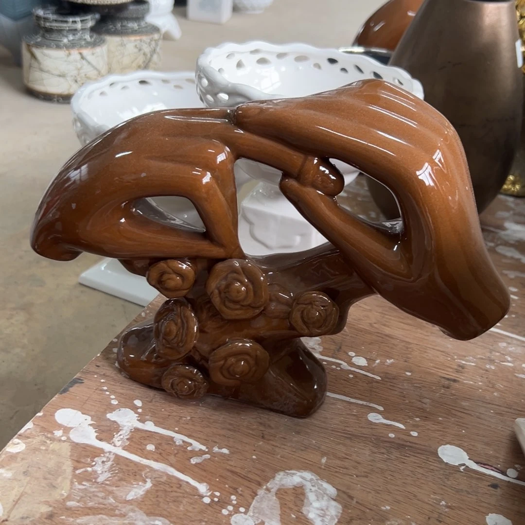 摆件瑕疵外贸出口高度问客服