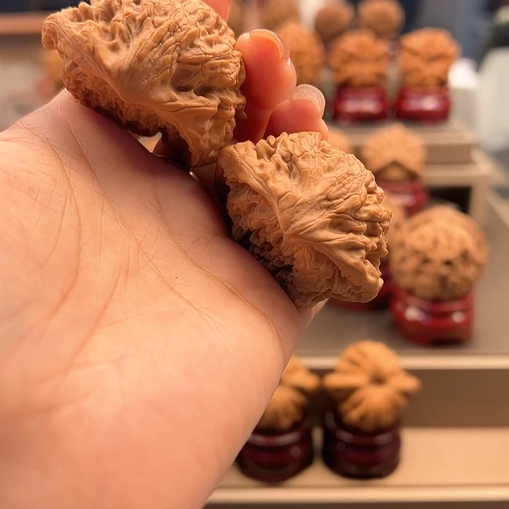 文玩核桃把件47 官帽蛇头 s-016