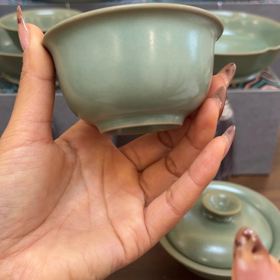 摆件陶原产地原矿釉汝瓷