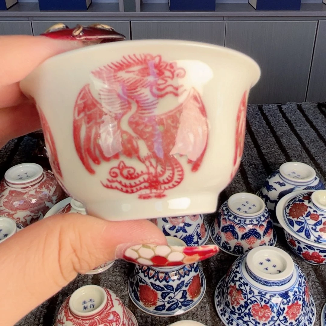 杯子景德镇毛仔柴窑主人杯