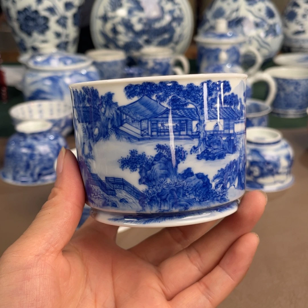 景德镇陶瓷手工手绘