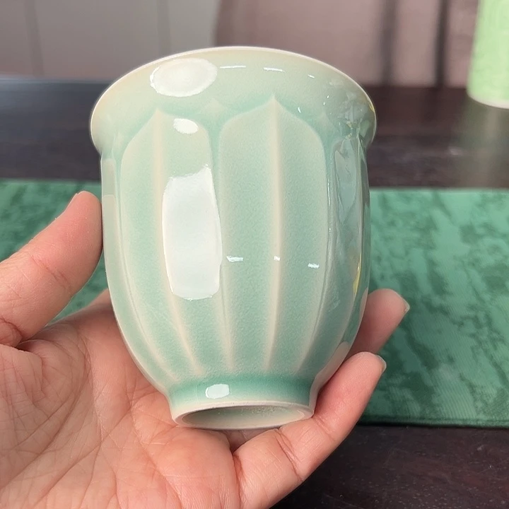 云间青瓷龙泉小米茶器