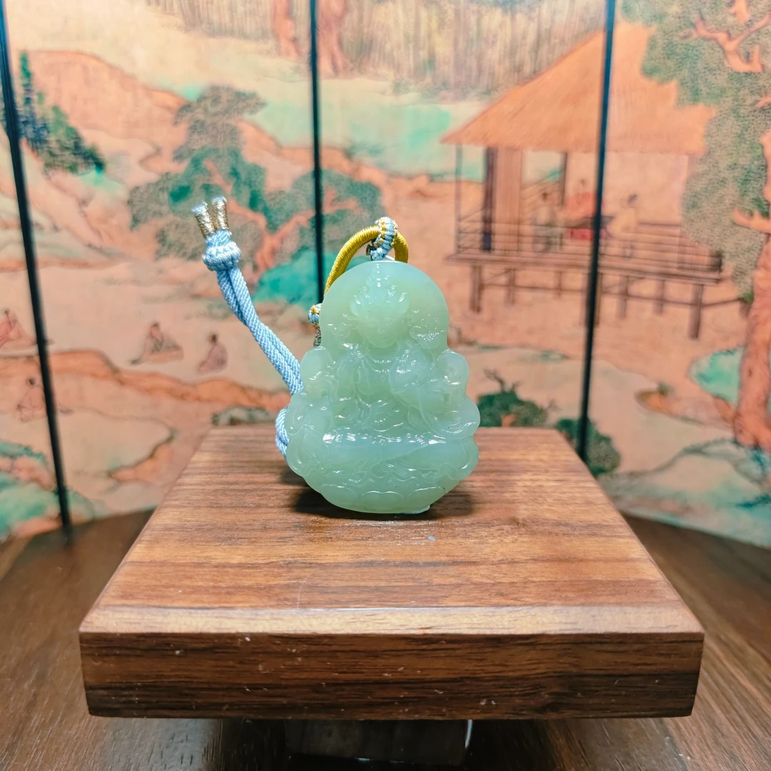 D和田玉度母吊坠0245