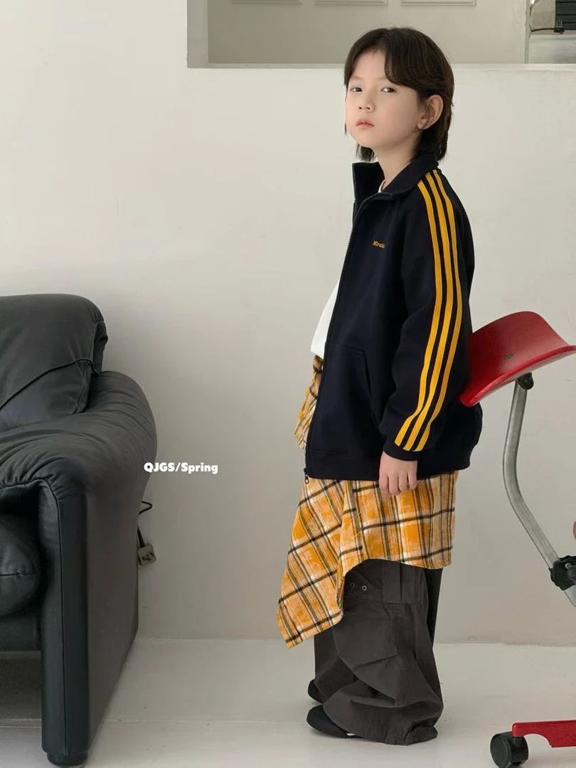 大童休闲棒球服130～170