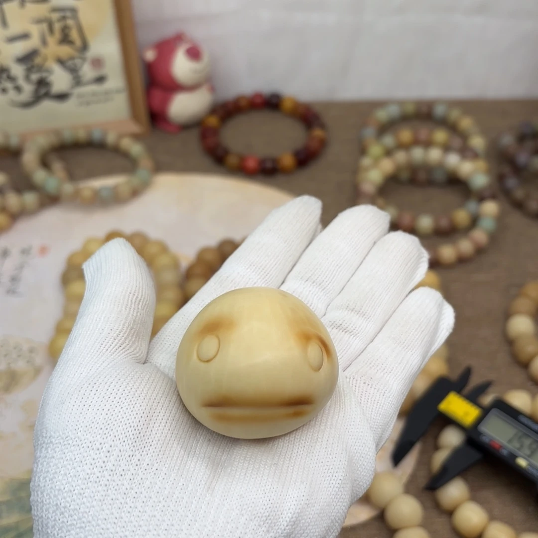 菩提根/象牙果吊坠牙果瑕疵把件252