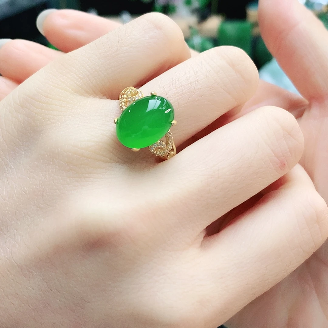 玛瑙/玉髓未镶嵌戒指