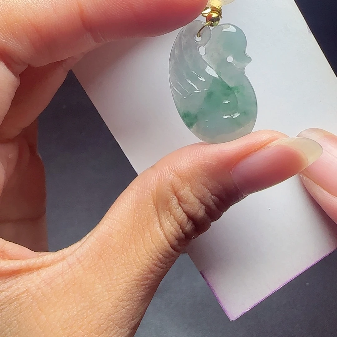 翡翠戒指未镶嵌天然翡翠A货