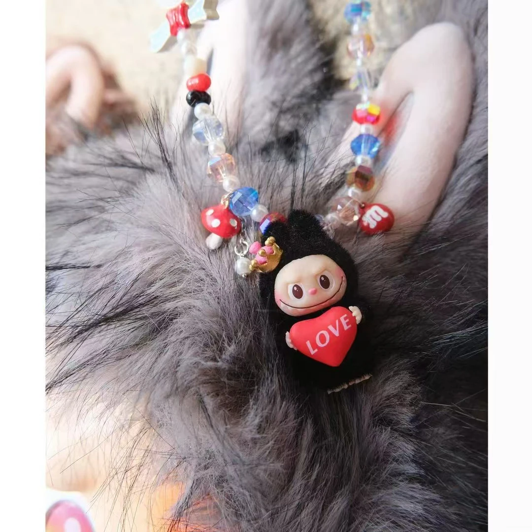 铜合金仿水晶项链 小众设计百搭ins项链48472